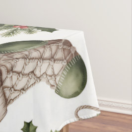 Toalha De Mesa Meias de Natal Frutas de Inverno