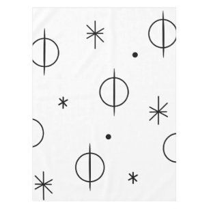 Toalha De Mesa Meio século - Círculos Modernos de Abstrato - Es