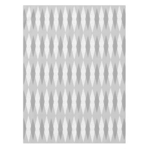 Toalha De Mesa meio século Modern Cinza Argyle Tablecloth