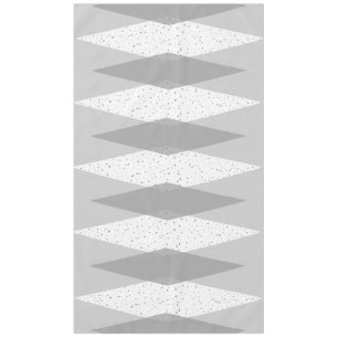 Toalha De Mesa Meio século Moderno Cinza Argyle Tablecloth