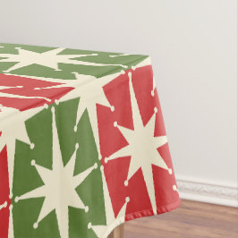 Toalha De Mesa Meio século Moderno de natal Retro Starbursts