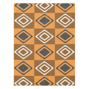 Toalha De Mesa Meio século Moderno Ouros Laranja