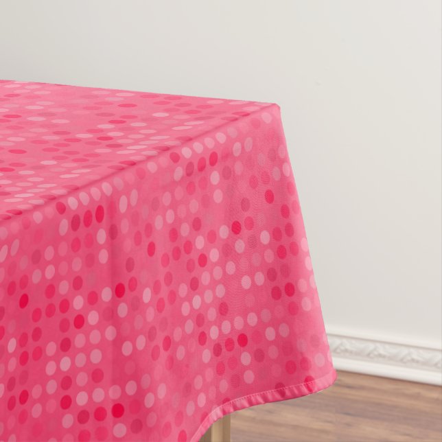 Toalha De Mesa melancia pontos rosa (Posição Original)
