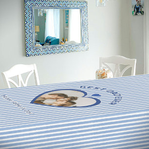 Toalha De Mesa Melhor Pai de Todos os Tempos Cartão de Foto com C