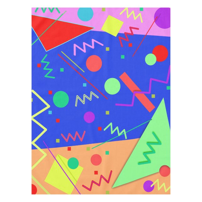 Toalha De Mesa Memphis #53 (Frente)