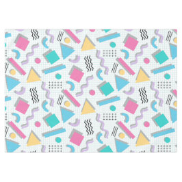 Toalha De Mesa Memphis Shapes