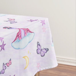 Toalha De Mesa Meninas Dinossauro Rosa Fofo
