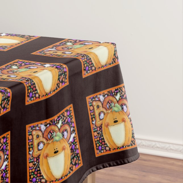 Toalha De Mesa Mesa de Halloween BOO (Posição Original)