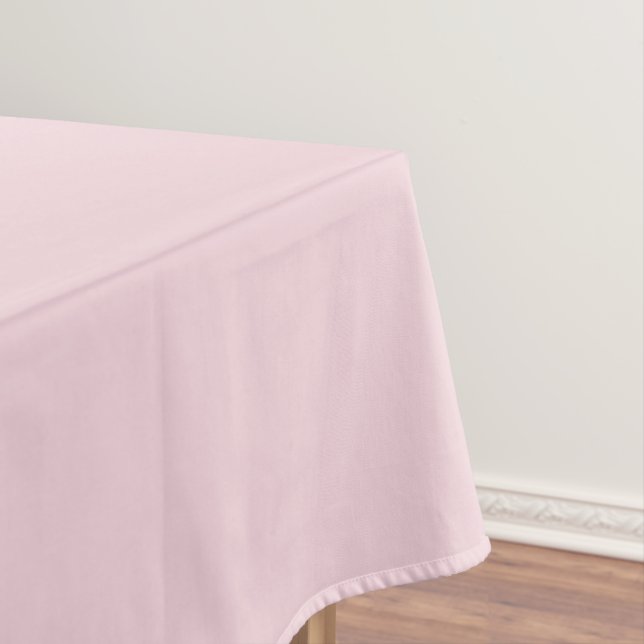 Toalha De Mesa Mesa rosa macio (Posição Original)