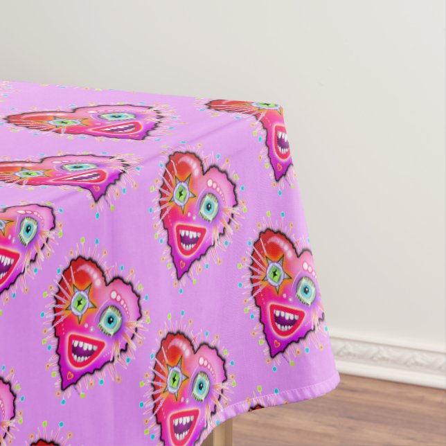 TOALHA DE MESA MEU CORAÇÃO VAI CRESCER (Posição Original)