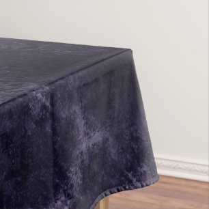 Toalha De Mesa Midnight Velvet Damask Indigo Purple Grunge Glam