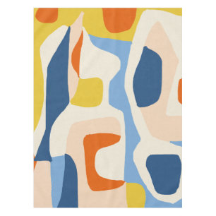 Toalha De Mesa Mim e Mim, Formas de Pastel Boêmia Abstrato