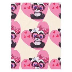Toalha De Mesa Minha panda bonito pequena do bebê