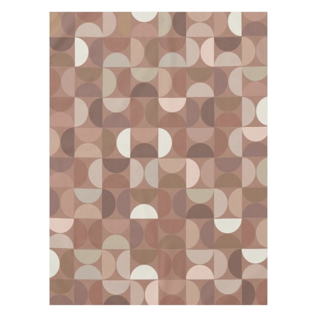 Toalha De Mesa Mocha Mousse Meio século Modern (Frente)