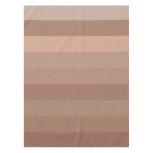 Toalha De Mesa Mocha Mousse Stripes