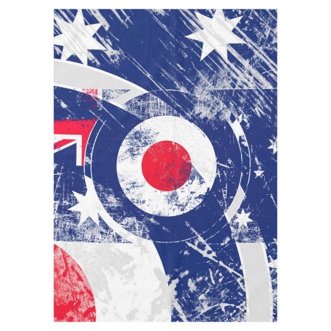 Toalha De Mesa Mod Target Mods - Austrália Alvo Roundel (Frente)