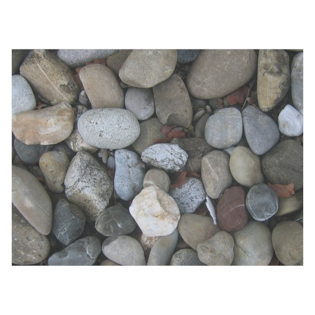 Toalha De Mesa Modelo da textura da rocha (Frente (Horizontal))