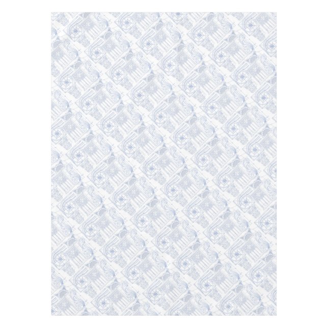 Toalha De Mesa Modelos arquitectónicos (Frente)