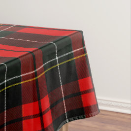Toalha De Mesa Modern Wallace Red Scottish Tartan Plaid Pattern