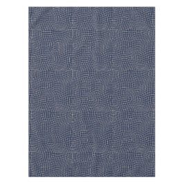 Toalha De Mesa Modern Warped Grid | Minimalist Fluid Geometric