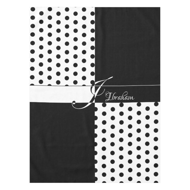 Toalha De Mesa Monograma I (Frente)