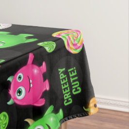 Toalha De Mesa Monstros "Cachorros" e Diversão do Halloween