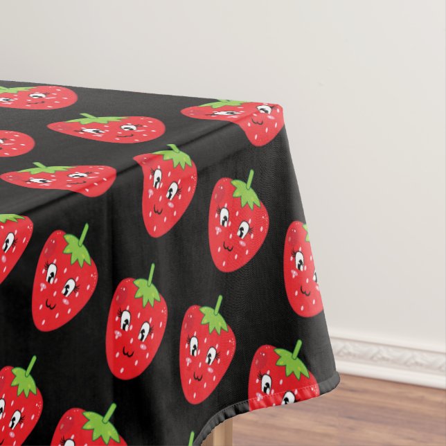 Toalha De Mesa Morangos (Posição Original)