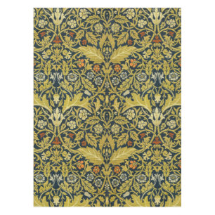 Toalha De Mesa Morris Acanthus deixa tapete de flores de caule ge