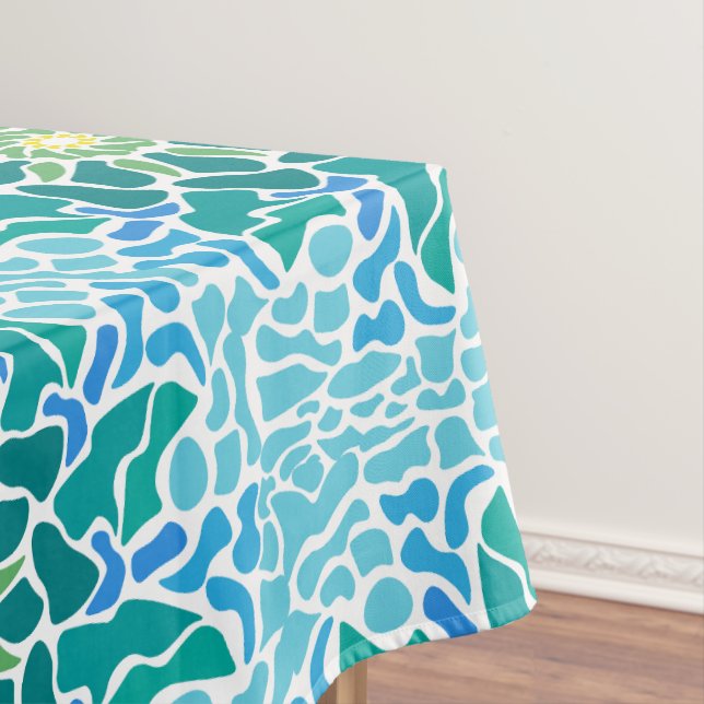 Toalha De Mesa Mosaico Marino (Posição Original)