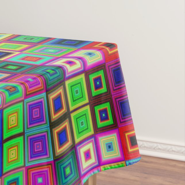 Toalha De Mesa Motivos Abstrato Grego - Mosaico - Cores vívidas (Posição Original)