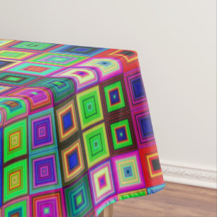 Toalha De Mesa Motivos de Abstrato grego para cores vívidas do m