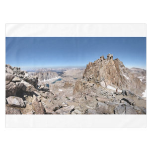 Toalha De Mesa Mt Whitney Trail Crest Panorama - Serra