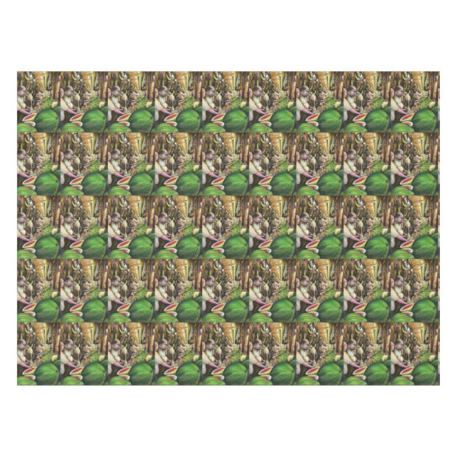 Toalha De Mesa Muitos Homens, Muitos Melões, Budapeste (Frente (Horizontal))