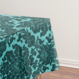 Toalha De Mesa Multi-Size do clássico do damasco da cerceta