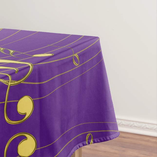 Toalha De Mesa Musical (Posição Original)