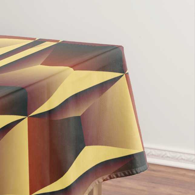 Toalha De Mesa Na moda de padrão - Elegante moderno geométrico (Posição Original)