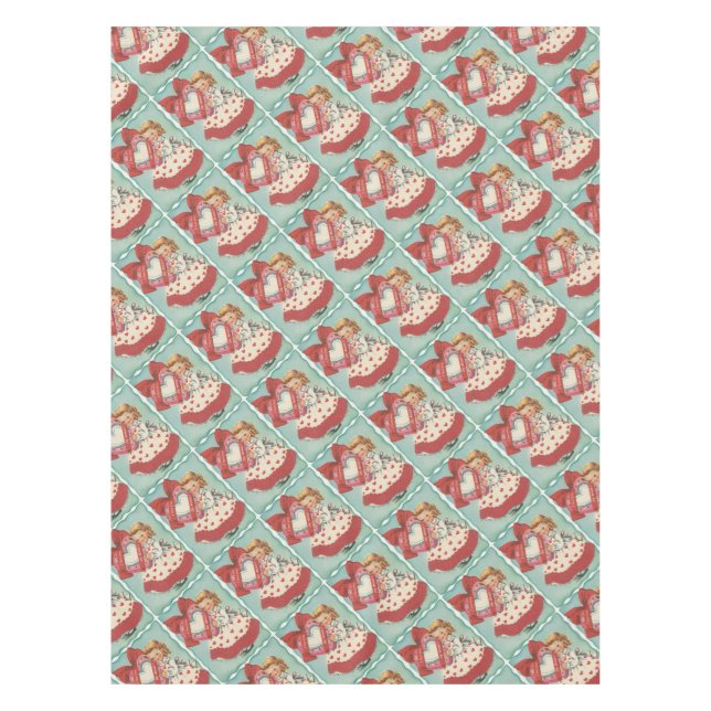 Toalha De Mesa Namorados Vintage Sweetest (Frente)