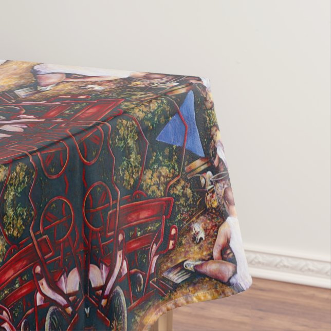 Toalha De Mesa Não se esqueça do alho (Posição Original)