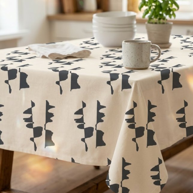 Toalha De Mesa Nappe Premium Abstrait Dual Face (Criador carregado)