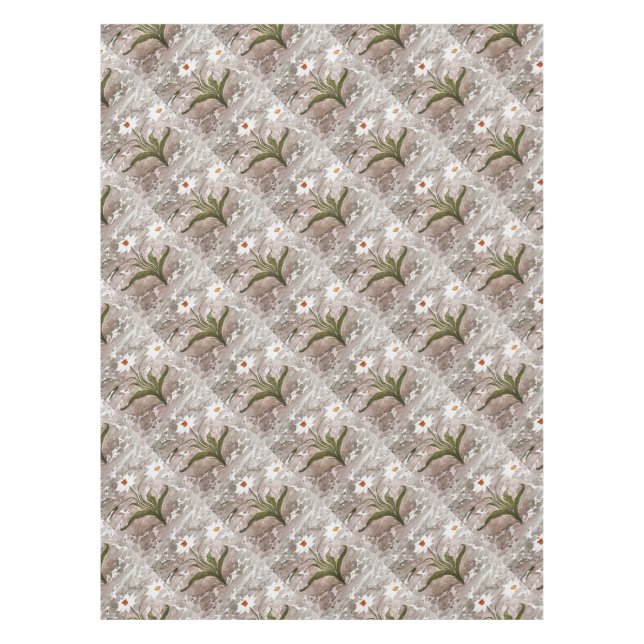 Toalha De Mesa Narciso Em Marble (Frente)