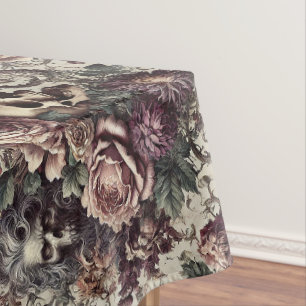 Toalha De Mesa Nascer ao Bloom - Padrão Gótico Vitoriano Grande