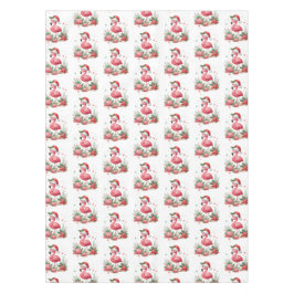 Toalha De Mesa Natal em julho Flamingo