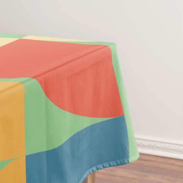 Toalha De Mesa Natal Escandinavo do Meio século Retro (Criador carregado)