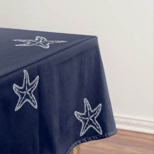 Toalha De Mesa Náutica Americana Bandeira Vermelha Branca Azul