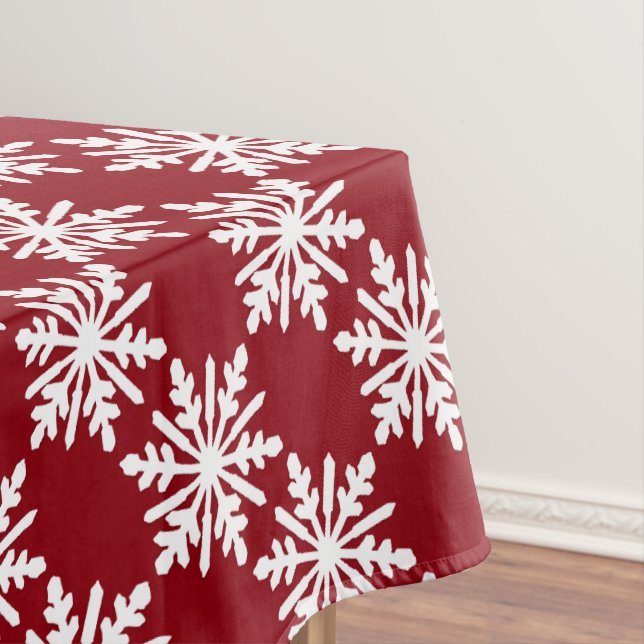 Toalha De Mesa Neve branca (Posição Original)