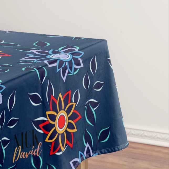 Toalha De Mesa NiCK DAViD - Tablecloth Exterior Bandanna (Posição Original)