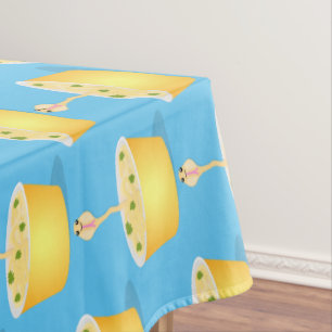Toalha De Mesa Nódulos bonitos cobra ilustram humor com ilustraçã