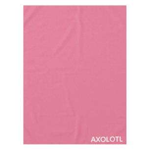Toalha De Mesa Nome da cor rosa Axolotl