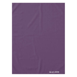 Toalha De Mesa Nome de cor azul John roxo