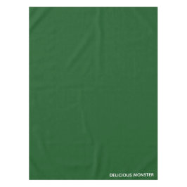 Toalha De Mesa Nome de cor verde do Monster delicioso